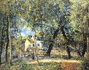 Camille Pissarro Hurrying to the landscape Spain oil painting artist
